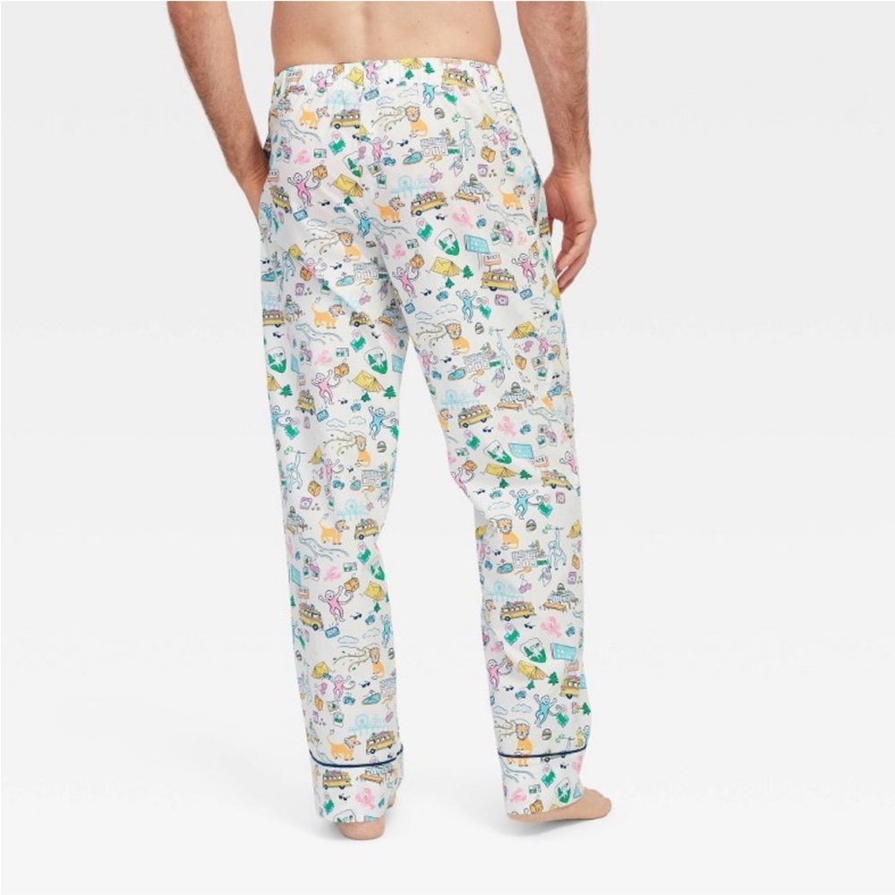 S, M, L, XL, XXL - Roller Rabbit x Target men’s roadtrip boxer pajama pants - Picture 3 of 4